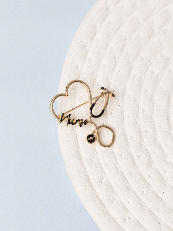Heartbeat Nurse Brooch - TOSSIDO