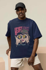 Heartbreak Oversized Tee - TOSSIDO