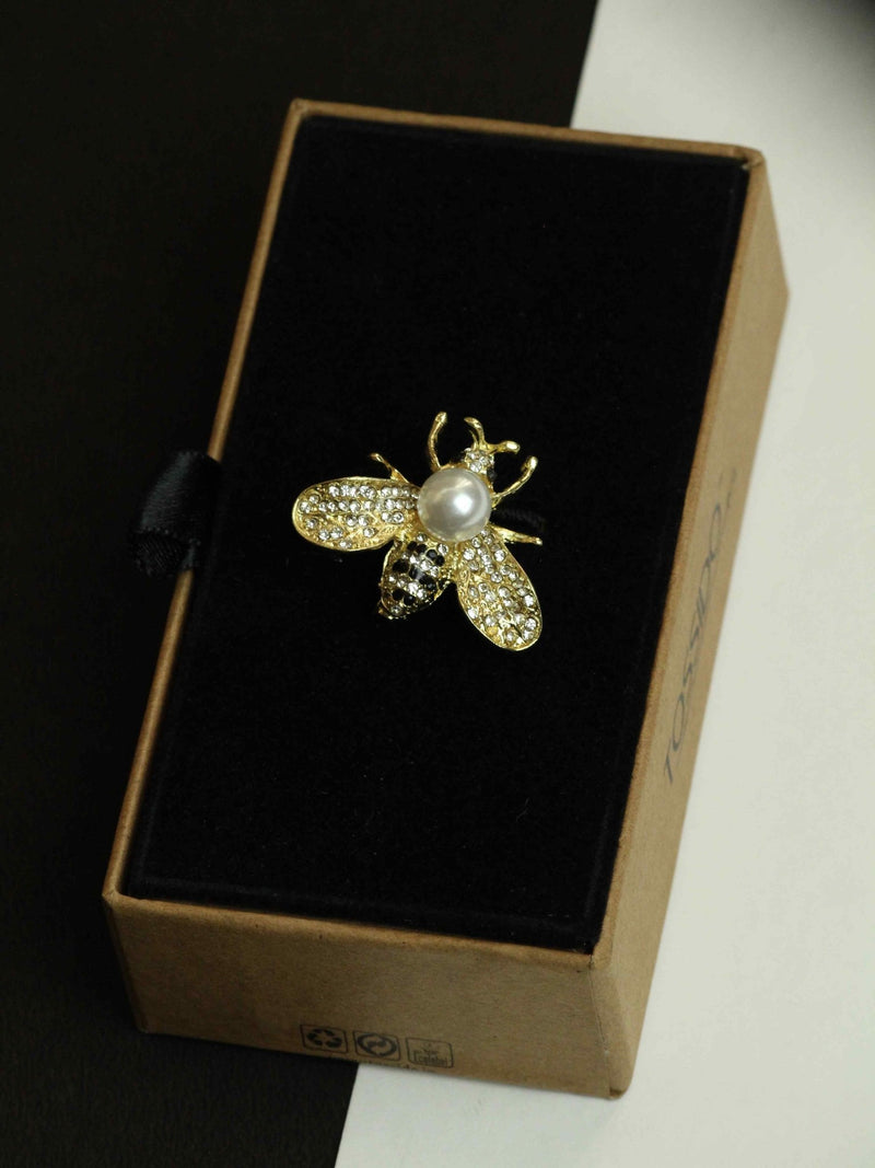 Honeybee Brooch - TOSSIDO