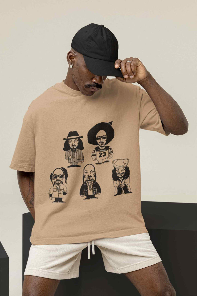 Iconic Dogg Oversized Tee - TOSSIDO