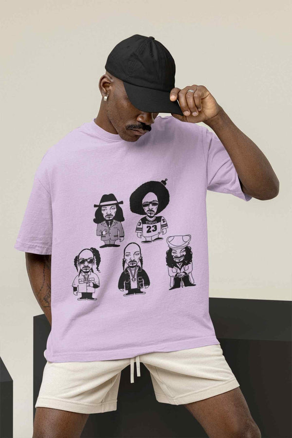 Iconic Dogg Oversized Tee - TOSSIDO
