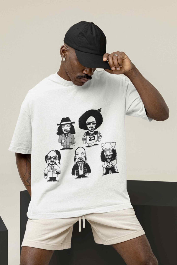 Iconic Dogg Oversized Tee - TOSSIDO