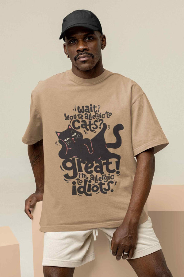 Idiot Repellent Oversized Tee - TOSSIDO
