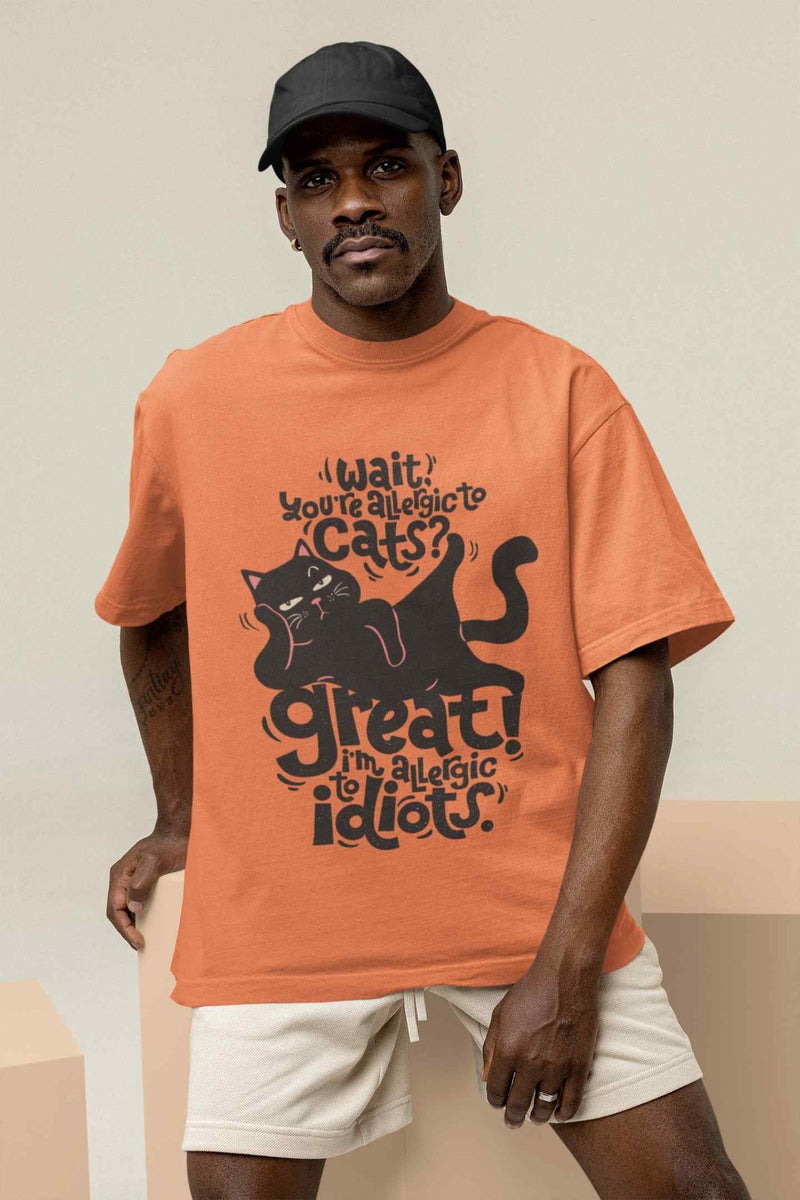 Idiot Repellent Oversized Tee - TOSSIDO