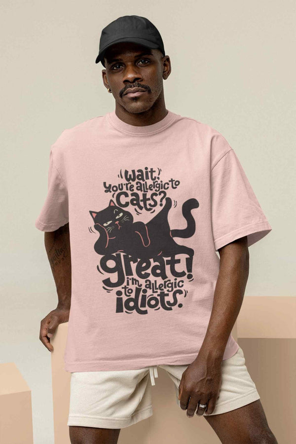 Idiot Repellent Oversized Tee - TOSSIDO