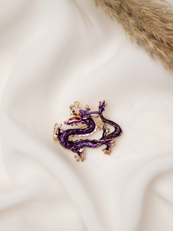 Imperial Dragon Brooch - TOSSIDO