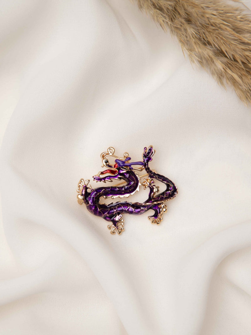 Imperial Dragon Brooch - TOSSIDO