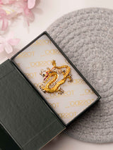 Imperial Golden Dragon Brooch - TOSSIDO
