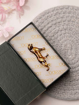 Imperial Golden Tiger Brooch - TOSSIDO