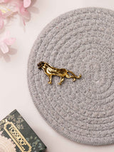 Imperial Golden Tiger Brooch - TOSSIDO