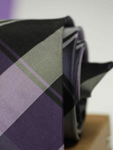 Ire Check Silk Necktie - TOSSIDO