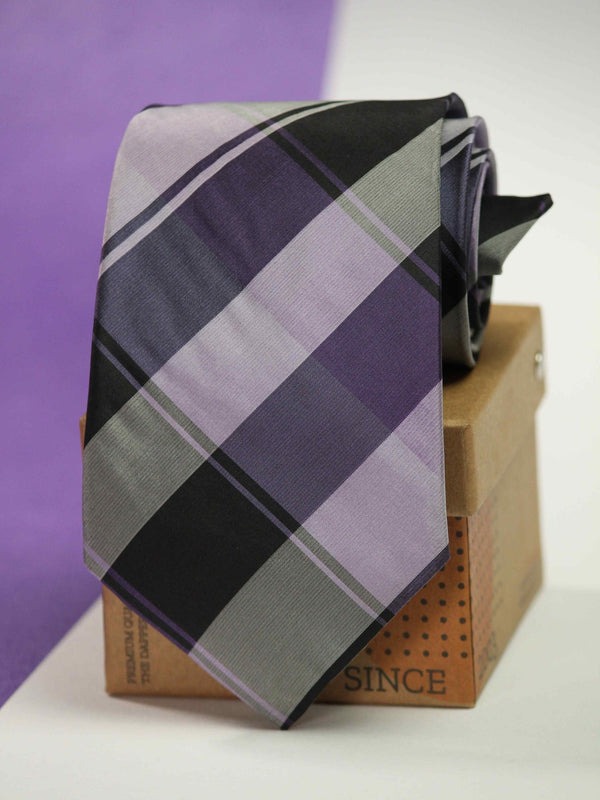 Ire Check Silk Necktie - TOSSIDO