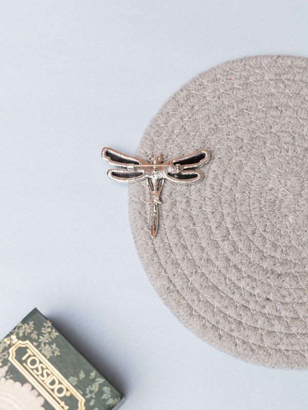 Iridescent Dragonfly Brooch - TOSSIDO
