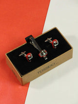 Ironman Cufflinks & Tie clip Set - TOSSIDO