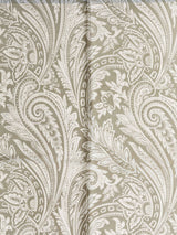 Ivory Paisley Printed Satin Neckerchief - TOSSIDO
