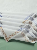Ivory White Select Cotton Handkerchief Set - TOSSIDO