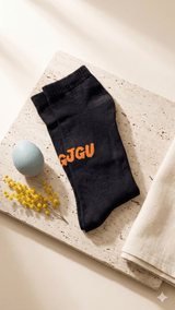 JGU Black Ankle Socks - TOSSIDO