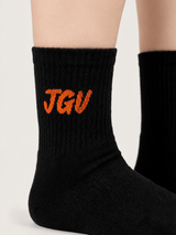 JGU Black Full Length Socks - TOSSIDO