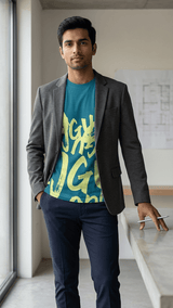 JGU Electric Teal T-Shirt - TOSSIDO