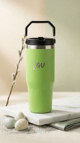 JGU Grip Lock Lime Green Insulated Tumbler - TOSSIDO