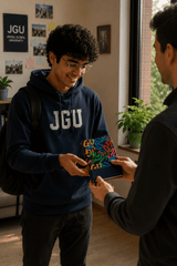 JGU Urban Script Navy Blue Diary - TOSSIDO