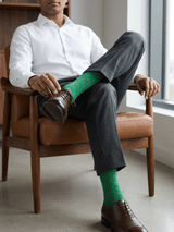 JGU Vibrant Polka Dot Socks - TOSSIDO