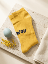 JGU Yellow Ankle Socks - TOSSIDO
