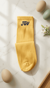 JGU Yellow Full Length Socks - TOSSIDO
