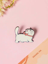 Kawaii Cat Enamel Pin - TOSSIDO