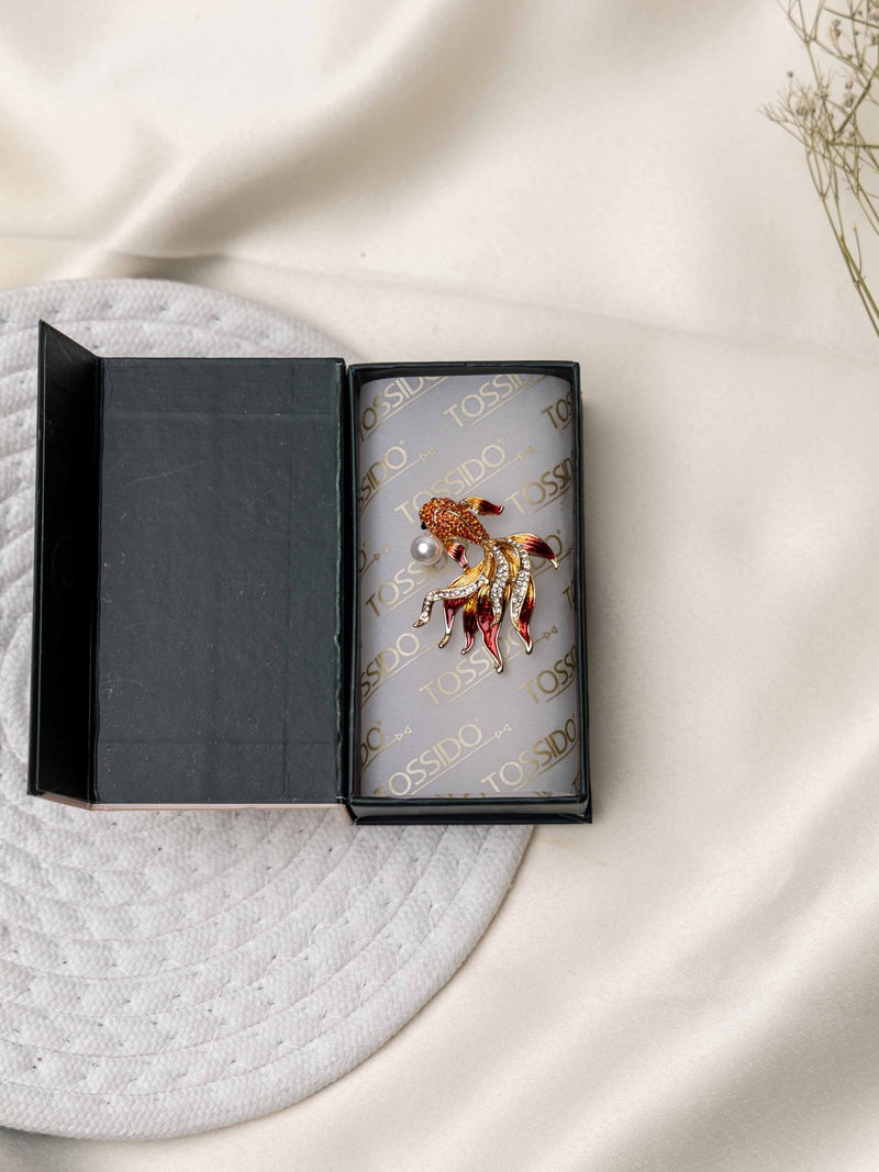 Koi Fish Brooch - TOSSIDO