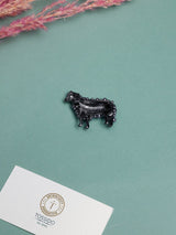 Lavender Pearl Sheep Brooch - TOSSIDO