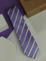 Lavender Skinny Necktie - TOSSIDO