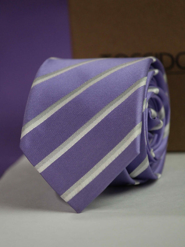 Lavender Skinny Necktie - TOSSIDO