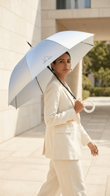 Lavender & White Merger Umbrella - TOSSIDO
