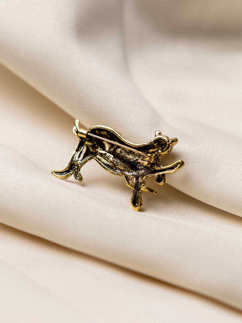 Leopard Brooch - TOSSIDO