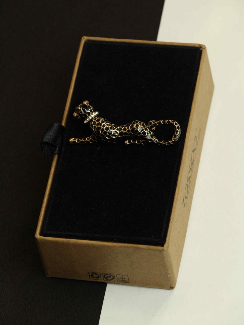 Leopard Brooch - TOSSIDO