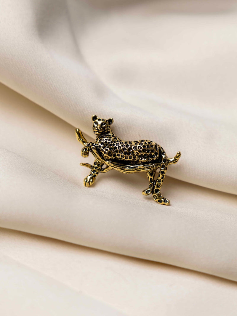 Leopard Brooch - TOSSIDO