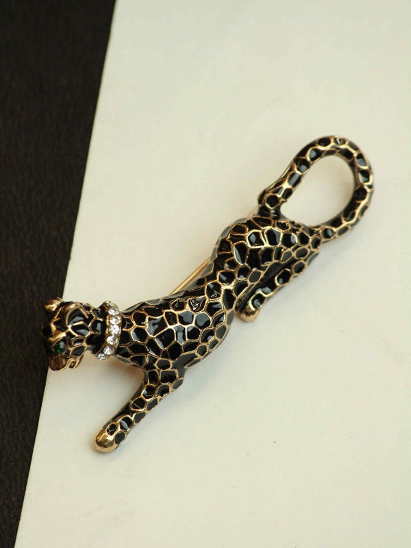 Leopard Brooch - TOSSIDO