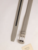 Light Grey No-Hole Men's Belt