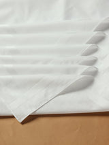 Lightweight White Cotton Handkerchief Set - TOSSIDO
