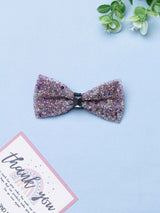 Lilac Dusk Glitter Bowtie - TOSSIDO