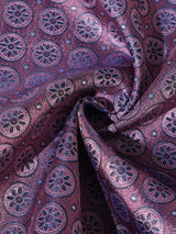 Lilac Medallion Performance Silk™ Pocket Square - TOSSIDO