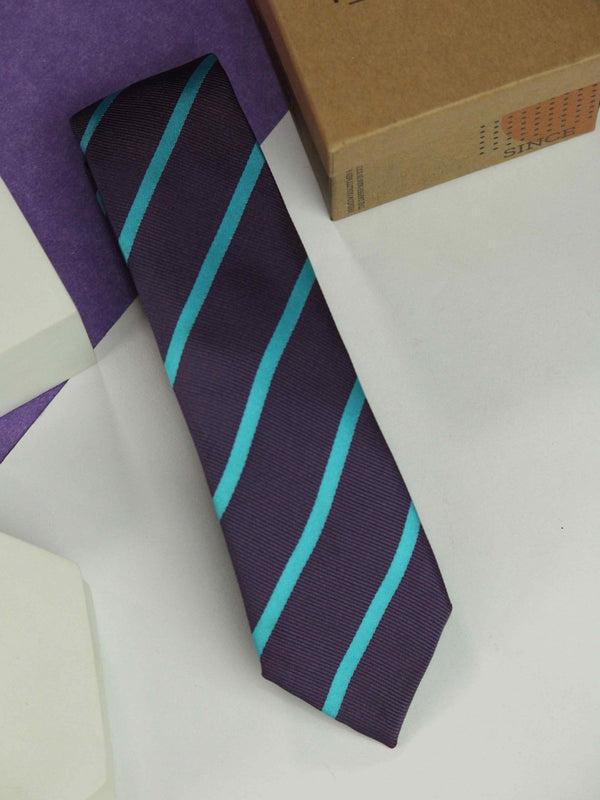 Lineation Skinny Necktie - TOSSIDO