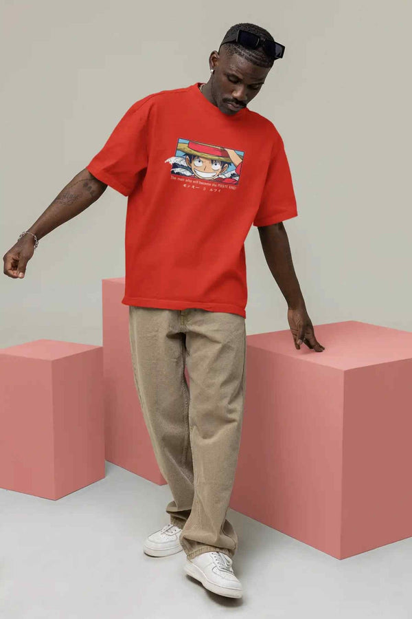 Luffy Oversized Tee - TOSSIDO
