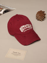 Maroon Outstand Baseball Cap - TOSSIDO