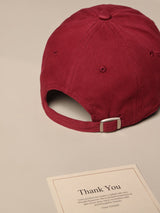 Maroon Outstand Baseball Cap - TOSSIDO