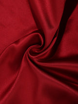 Maroon Solid Pocket Square - TOSSIDO