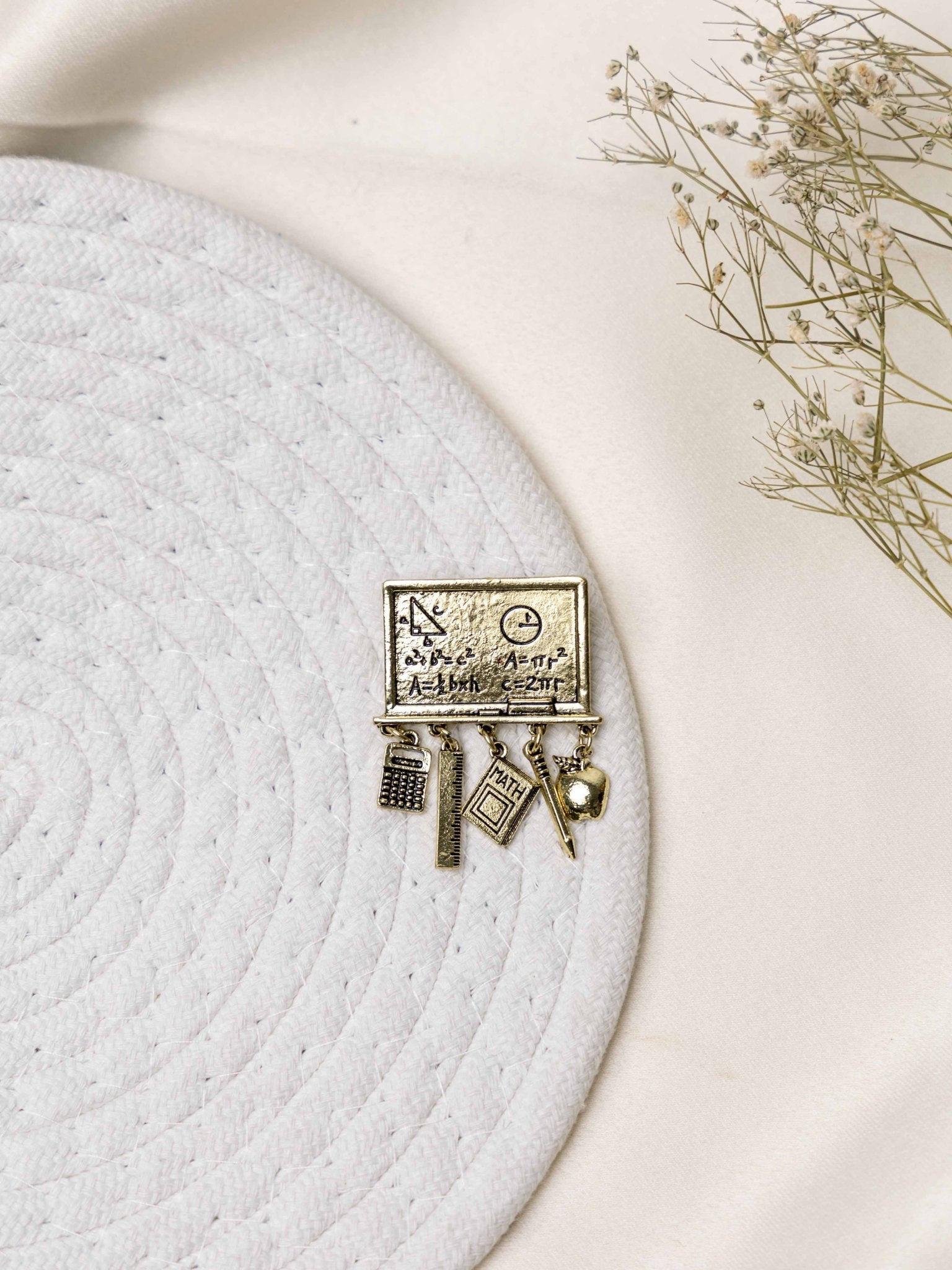 Mathematics Brooch