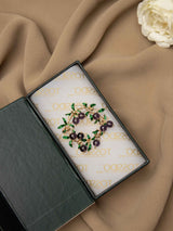 Midnight Berry Wreath Brooch - TOSSIDO