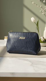 Midnight Blue JGU Signature Grand Travel Pouch - TOSSIDO